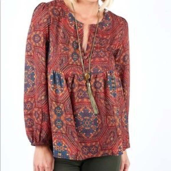 Evereve Tops - ⭐️ NWT! Evereve Gyspy Longsleeve Blouse